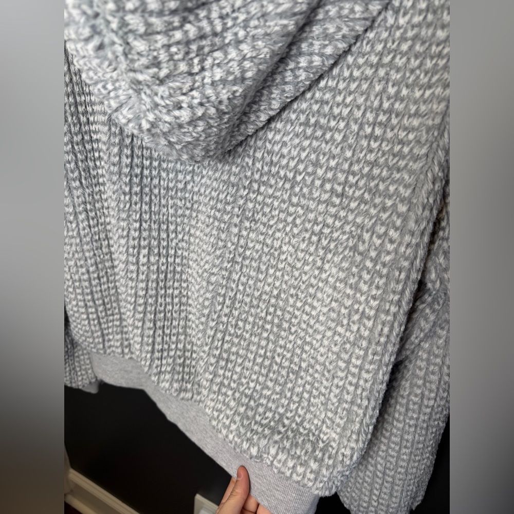 Saturday Sunday forAnthropologie | Chunky Knit Soft Hooded Pullover Sweater | XS - Picture 6 of 10